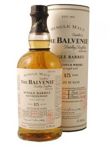 Skotska whisky Balvenie Single Barrel 15y 0