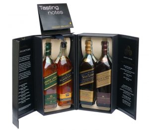 Skotska whisky Johnnie Walker Collection 4x0
