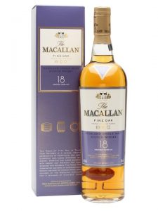 Skotska whisky Macallan Fine Oak 18y 0