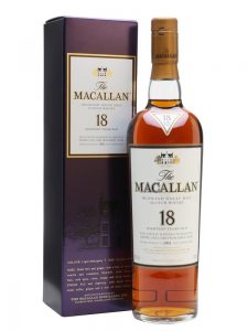 Skotska whisky Macallan Sherry Oak 18y 0